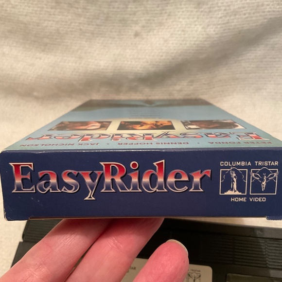 Easy Rider VHS Tape Vintage Peter Fonda Jack Nicholson Biker Classic Movie - Picture 5 of 10